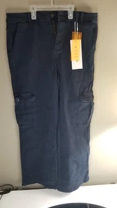 NEW Risen Full Size High Rise Cargo Jeans with tags - Picture 1 of 5