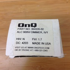 OnQ Alc Model 364335-02 900W Dimmer Ivory