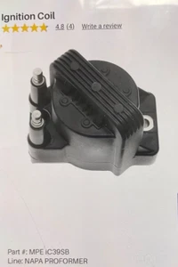Bobina de encendido NAPA Mileage Plus IC39SB nueva 🐝 - Imagen 1 de 2