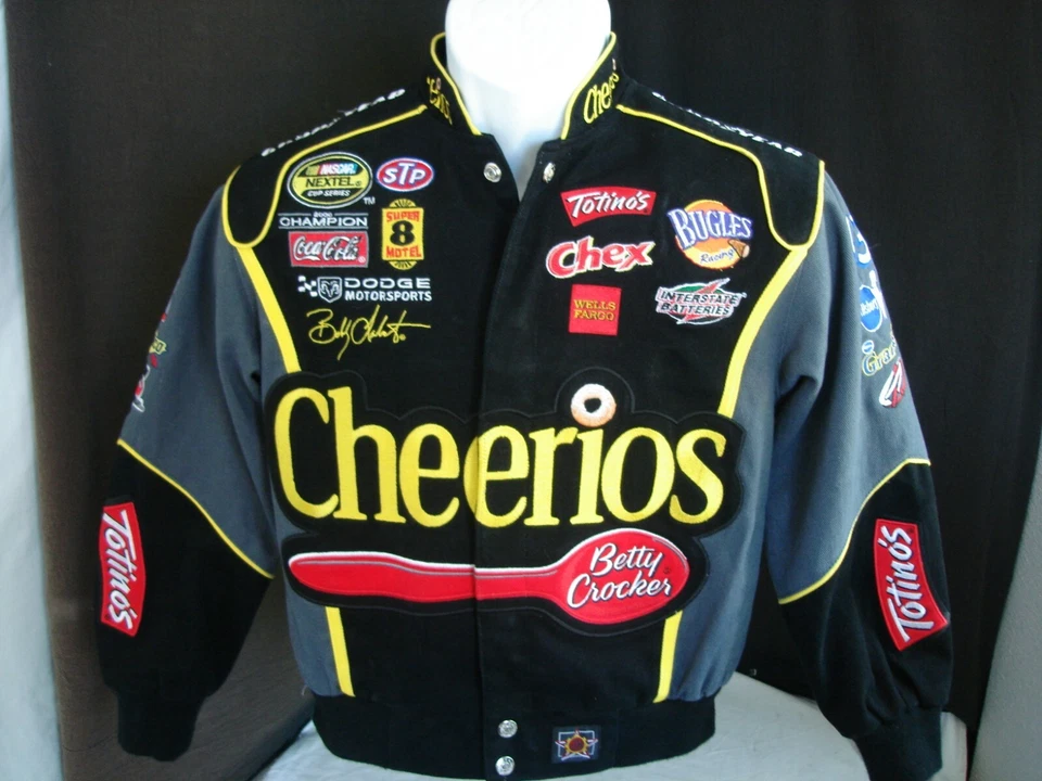 Chaqueta de diseño Jh niños Petty Racing/Bobby Labonte 43 jóvenes niños talla 7/8 Foto 1 de 4