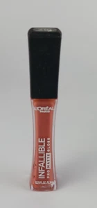 L'OREAL INFALLIBLE PRO GLOSS 8 HR WEAR 318 BARE ATTRACTION - Picture 1 of 5