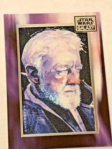Tarjeta de parche Obi-Wan Kenobi - 2018 Topps Star Wars Galaxy M-OK - Serie de arte - Imagen 1 de 11