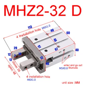 MHZ2-32D For SMC Finger Cylinder - Picture 1 of 1