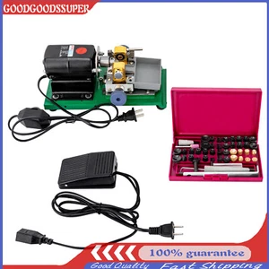 Máquina de perforación de perlas Equipos para hacer joyas Herramientas de pulido de cuentas 280W - Imagen 1 de 16