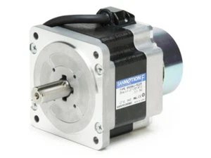 Schrittmotor mit Bremse / SM-2861-5225.B / Flansch 85,5mm / 6A / 360Ncm - Bild 1 von 2