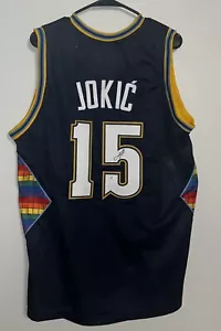 Nikola Jokic Signed Autographed Pro Style Denver Nuggets Jersey W/COA - Picture 1 of 3