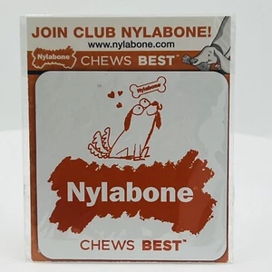 πΆπ§² Nylabone Magnet - CHEWS BEST Cartoon Dog chew toy brand logo 𦴠- Picture 1 of 1