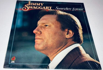 JImmy Swaggart Somewhere Listenin’ Gospel Music  Sealed LP 128 22S1 - Image 1 of 4