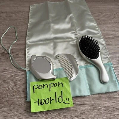 SHISEIDO Hanatsubaki Angela Cummings Peine Cepillo de Pelo Espejo Set Diseñador Tiffany Foto 1 de 4