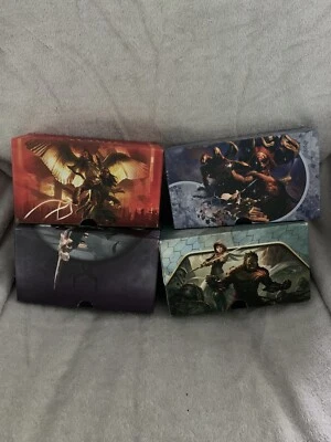 4 Empty Magic The Gathering Deck Boxes - 4 Different Sets - Image 1 of 4