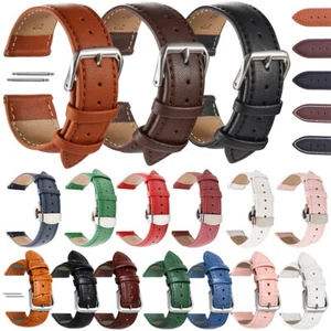 14 16 18 19 20 22 mm Uhrenarmband Lederarmband Ersatzarmband Ersatz Band Armband - Picture 1 of 91