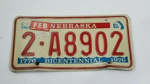 Vintage ~Nebraska License Plate 1976 | 2-A8902 - Picture 1 of 3