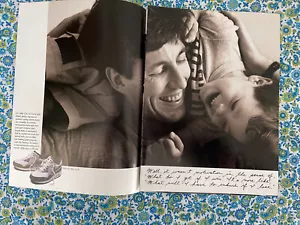 Vintage 1989 Nike Schuhe „Just Do It“ „Stories“ — Zeitschrifteneinsatz Werbung - Bild 1 von 6