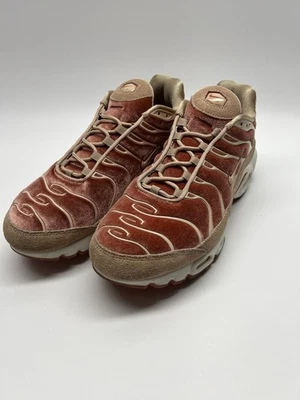 Nike Air Max Plus LX Velvet Dusty Peach Shoes Sneakers Women's Sz 10 AH6788-201 - Image 1 of 4