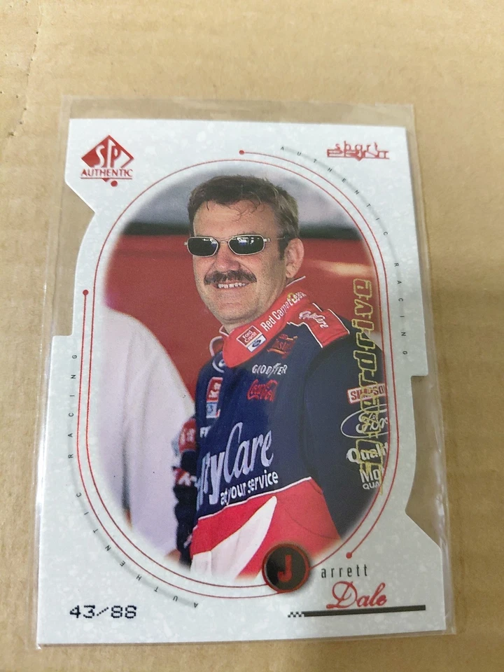 1999 SP Authentic Dale Jarrett Overdrive Parallel /88 HOF Championship Year RARE - Image 1 of 2
