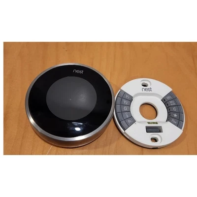 Nest Learning Thermostat Gen 2 + Base USED NO WiFi All Else OK - Image 1 of 2