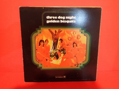 Three Dog Night Golden Bisquits 1971 LP Vinyl Jacket w/ Fold Out Poster LP - Image 1 of 4