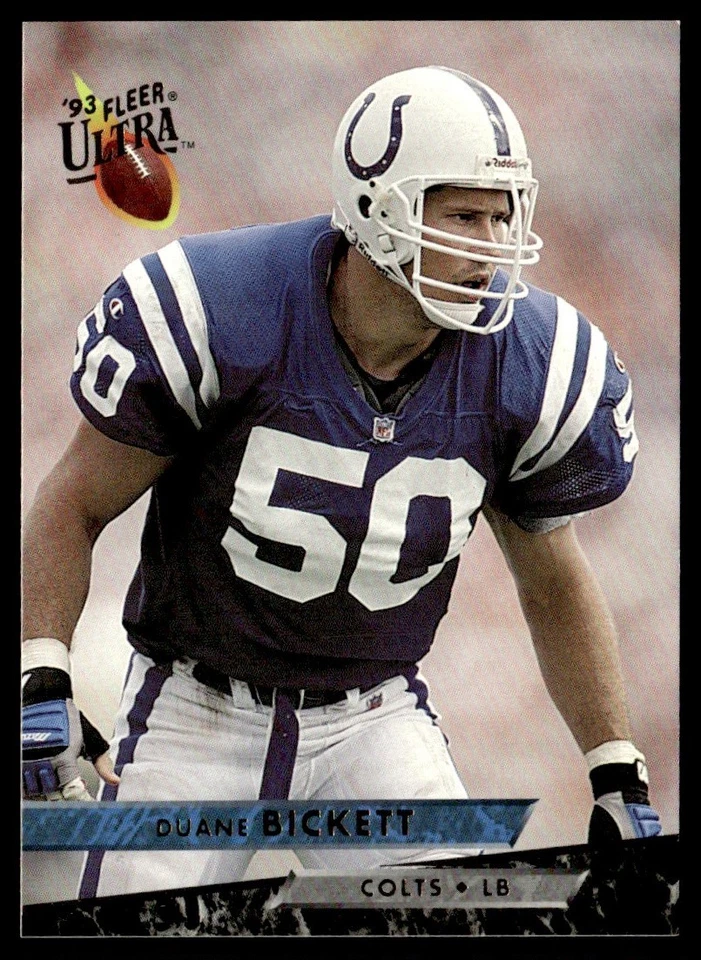 1993 Ultra Duane Bickett Indianapolis Colts #179 - Image 1 of 2