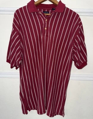 Gant Men’s Vertical Striped Shirt Large Red White - Image 1 of 4