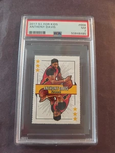 2017 S.I. Sports Illustrated Kids Anthony Davis Card #668 ~ PSA Graded 7 NM - Picture 1 of 2