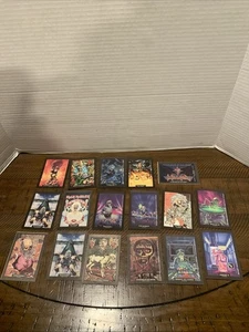 Juego de 17 pegatinas de arte musical Rockum Rock Cards 1991 - Imagen 1 de 18