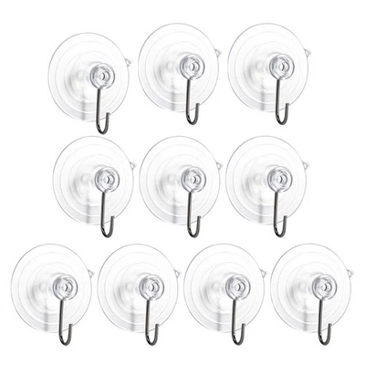 10pcs Multipurpose Cup Hooks Convenient Hooks Multipurpose Fixator Hook - Image 1 of 4