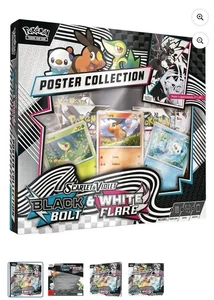 Pokemon TCG Scarlet & Violet 10.5 Unova Poster Collection Box - Versand DIESE WOCHE - Bild 1 von 1