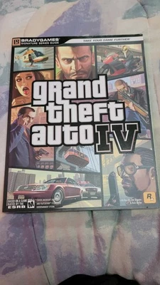Grand Theft Auto IV 4 GTA IV Signature SeriesGuide Brady Games Complete W/Map - Image 1 of 3
