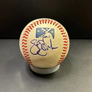 Steve Schrenk In Person Autographed Baseball Philadelphia Phillies SEE DESC - Picture 1 of 6