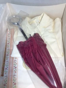 American Girl Puppe Samantha Reise Staubmantel Hut Sonnenschirm Outfit komplett - Bild 1 von 8