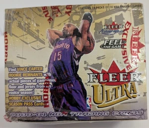 2000-01 Fleer Ultra NBA Trading Cards Hobby Box Factory Sealed 24 Packs - Bild 1 von 9