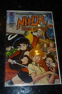 NINJA HIGH SCHOOL Comic - No 1 - Date 07/1992 - Eclipse Comics - Bild 1 von 7