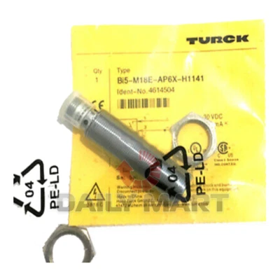 New In Box TURCK BI8-M18E-AP6X-H1141 Proximity Sensor - Image 1 of 4