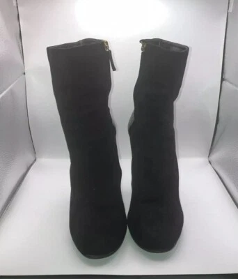 Gucci Botas 323566 KID SCAMOSCIATO NERO 39.5 Gamuza Negro US8.5 Foto 1 de 4