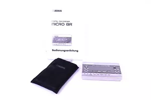 BOSS Micro BR Digital Recorder Player Multirecorder 128 MB SD Karte Silber - Bild 1 von 6