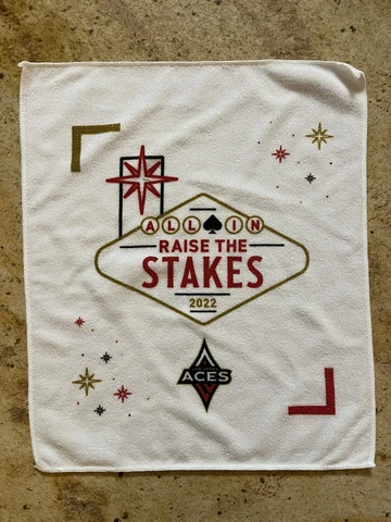 Las Vegas Aces 2022 Pro Towel WMBA world champions Womens basketball Cover