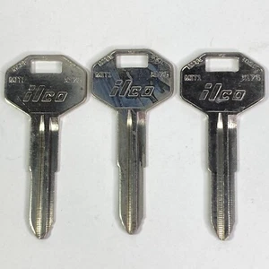 Ilco X176 Key Blank Fits Mitsubishi Dodge Hino MIT1 Lot of 3 - Picture 1 of 3
