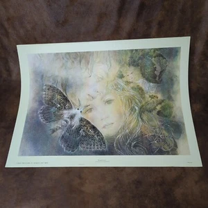 Sulamith Wulfing REMEMBRANCE Vintage 1970s Lithograph Print 14 x 19 - Picture 1 of 7