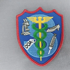 DOA CSI Forensic Novelty 4.25" Shoulder Patch - Picture 1 of 2