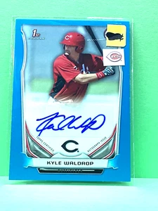 Kyle Waldrop 2014 Bowman 1st blue auto autograph SP /500 rookie card - Picture 1 of 1