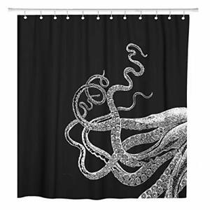 Octopus Shower Curtain For, Octopus Shower Curtain Rings