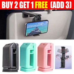 360°Adjustable Mobile Phone Holder Airplane Travel Desk Swivel Foldable Portable - Picture 1 of 14