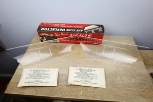 Vintage NOS Van Brode Universal Auto Air Flow Deflector Hood Ornament Accessory - Picture 1 of 16