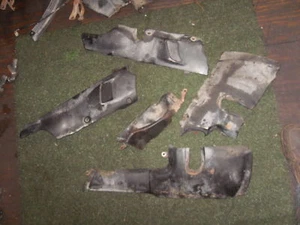1989 Honda Goldwing GL1500 GL 1500 UNDER SIDE PANEL SET PANELS - Imagen 1 de 1