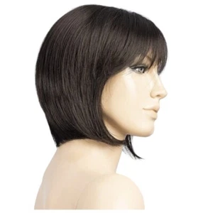 NWOT Women's Brown Japanese Origin Synthetic Wig - Picture 1 of 7