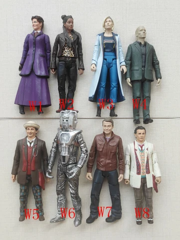 doctor who the 13th 7TH dr doctor Yaz Khan Cyberman Auton missy  FIGURE 5" Cover