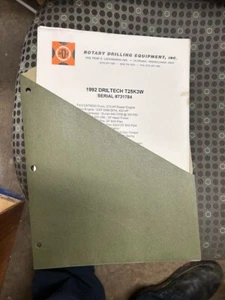 1992 DRILTECH t25k3w TAMROCK SANDVIK MISSION WATER WELL DRILL RIG ADVERTISING - Picture 1 of 1