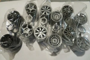 Tamiya Mini Cooper / M-Chassis Wheels (x4) - Assorted Styles/Colors M03/M05/M07 - Picture 1 of 42