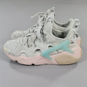 Nike Air Womens Sneakers Grey 6 UK Huarache Craft Ocean Bliss DQ8031 002 - Picture 1 of 11
