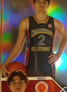 2023 Topps Chrome McDonald's A/A McDonald Refractor #71 Andrej Stojakovic Rookie - Picture 1 of 6
